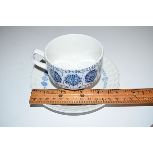 Vtg Pontesa Granada coffee Cup & Saucer Ironstone Castillian replacement - Picture 6 of 7
